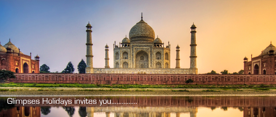 The Taj Mahal tour packages by glimpses holidays pvt. ltd
